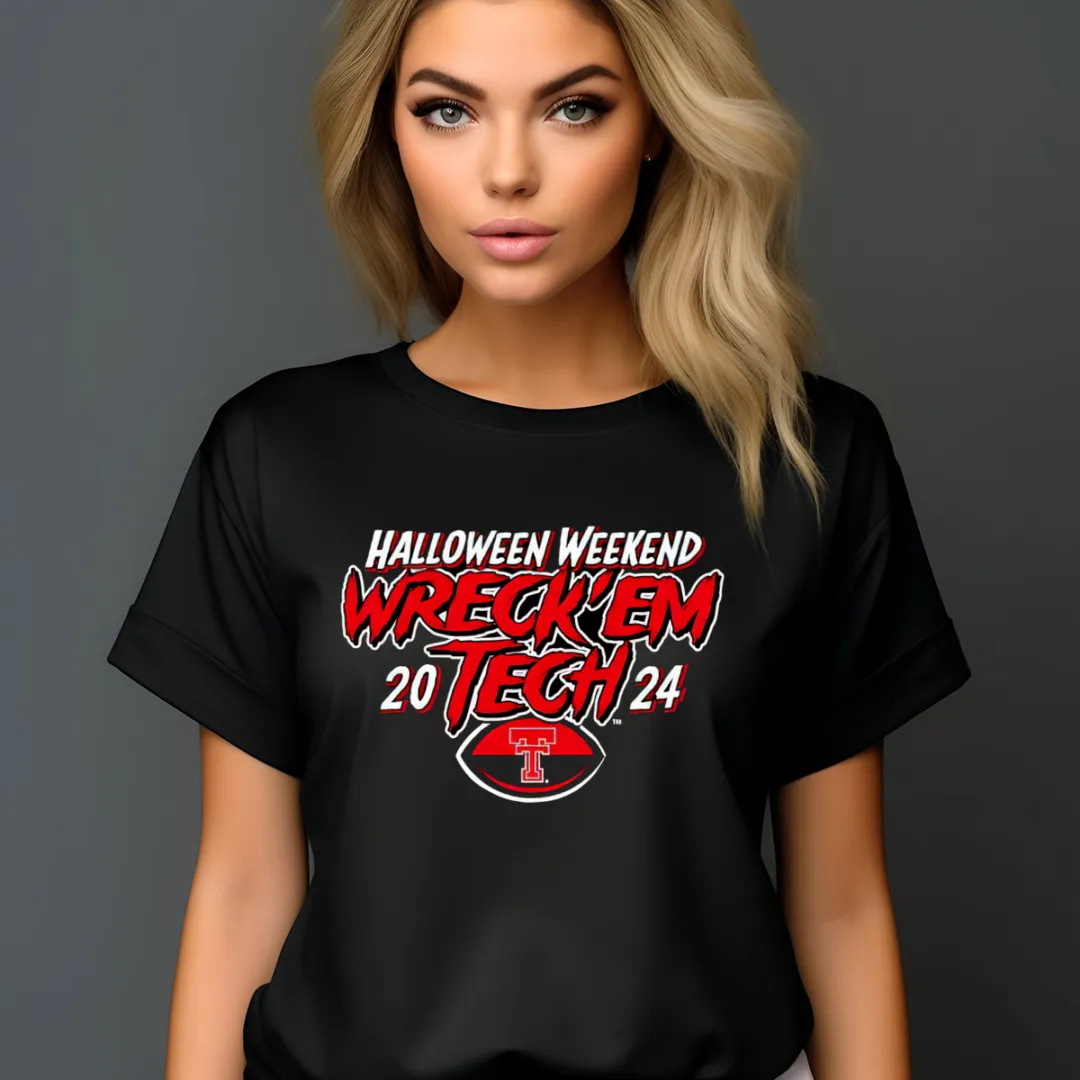 Halloween Weekend Wreck 'Em Tech 2024 Shirt