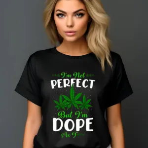 I'm Not Perfect But I'm Dope As Fuck 2024 Shirt