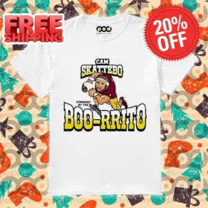 Cam Skattebo Powered By The Boo-Rrito Shirt