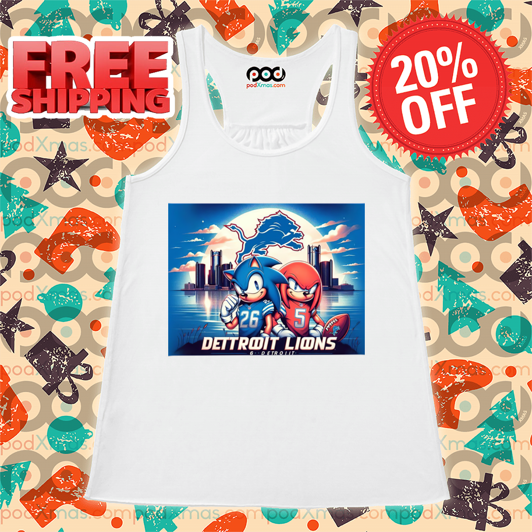 Detroit Lions Sonic The Hedgehog 2024 Shirt Detroit Lions Sonic The Hedgehog 2024 Shirt