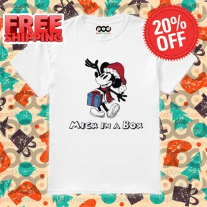 Mickey Mouse Mick In A Box Christmas 2024 Shirt