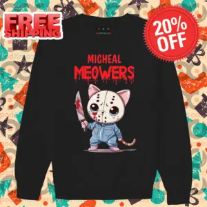 Cat Michael Myers Micheal Meowers Halloween 2024 Shirt