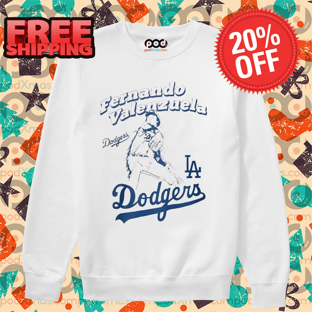 Fernando Valenzuela Los Angeles Dodgers Pitch 2024 Shirt