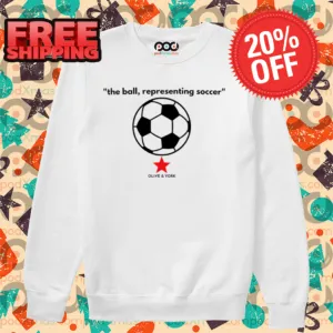 The Ball Representing Soccer Shirt