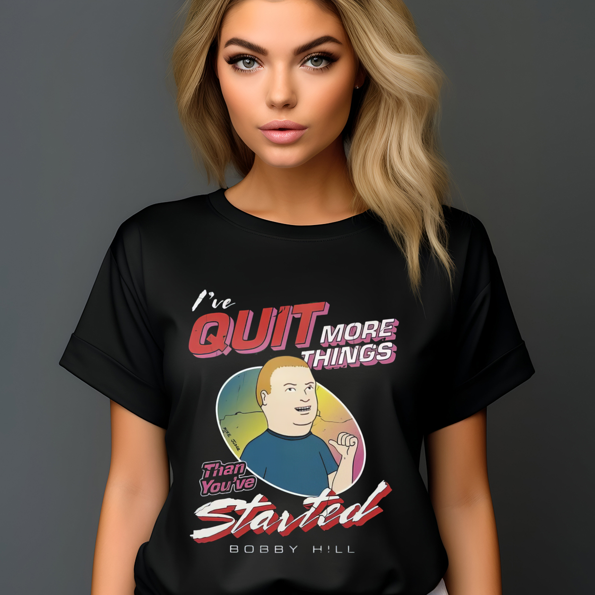 Bobby Hill I've Quit More Things Than You've Started Shirt-enhance-faceai