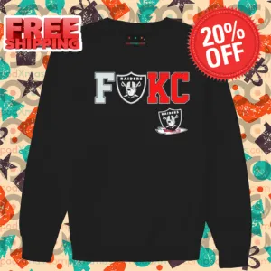 FCK KC Las Vegas Raiders 2024 Shirt-enhance