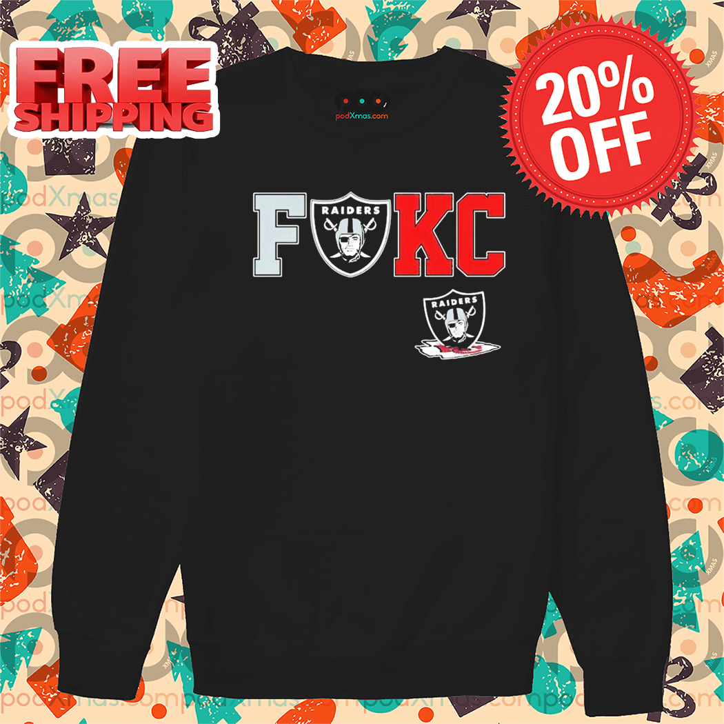 FCK KC Las Vegas Raiders 2024 Shirt-enhance