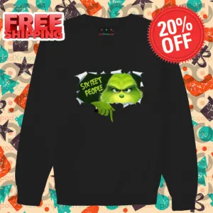 Grinch Six Feet People Christmas 2024 Shirt-enhance