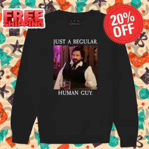 Just A Regular Human Guy Shirt-enhance-faceai