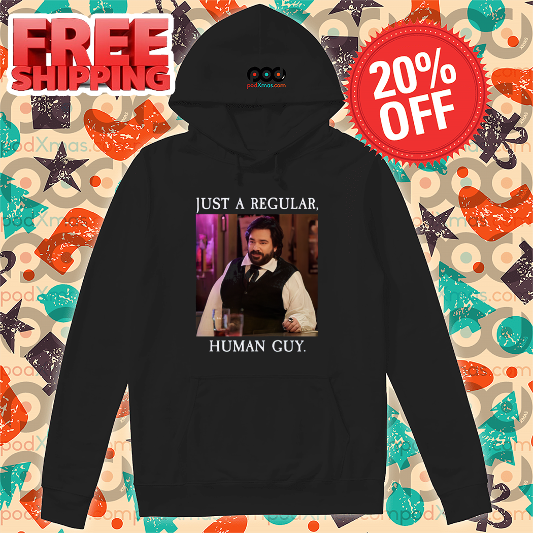 Just A Regular Human Guy Shirt-enhance-faceai