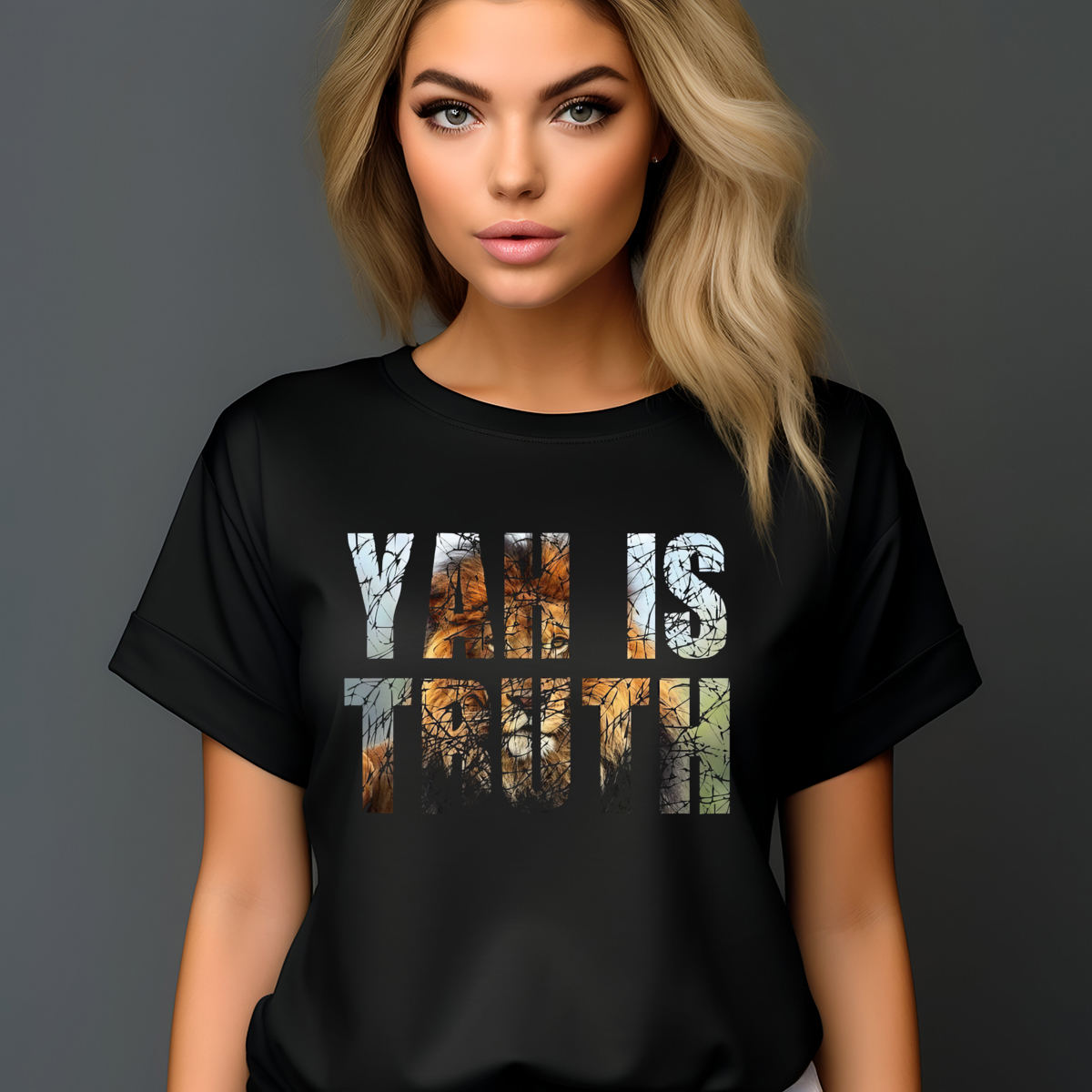 Lion Yah Is Truth Shirt-enhance