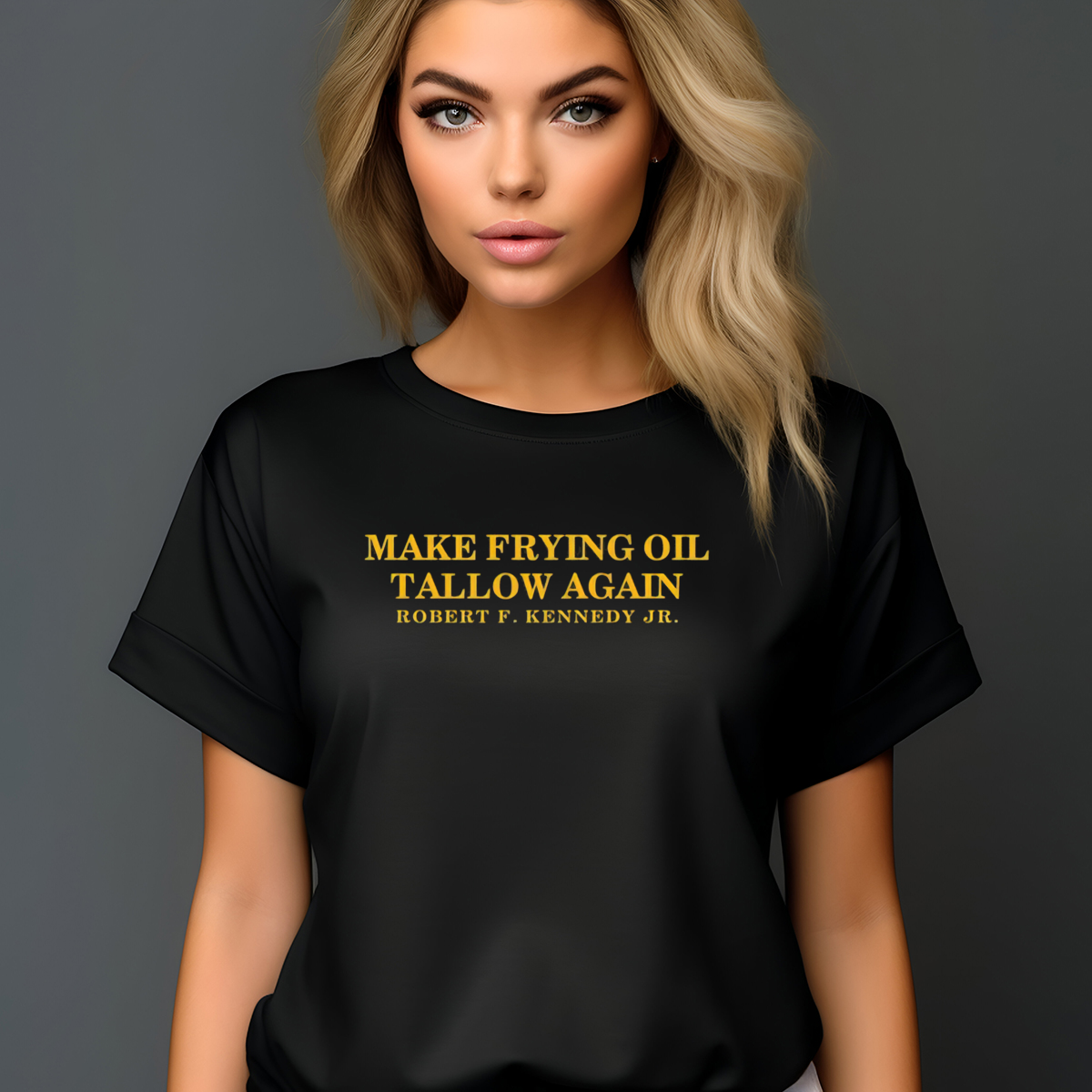 Make Frying Oil Tallow Again Shirt-enhance