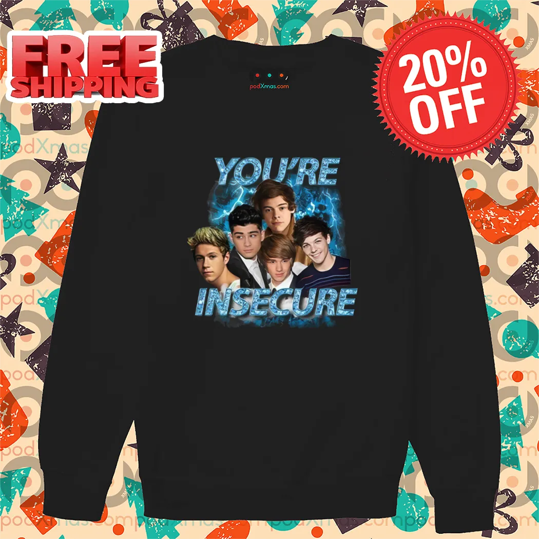 One Direction You're Insecure Shirt-enhance-faceai