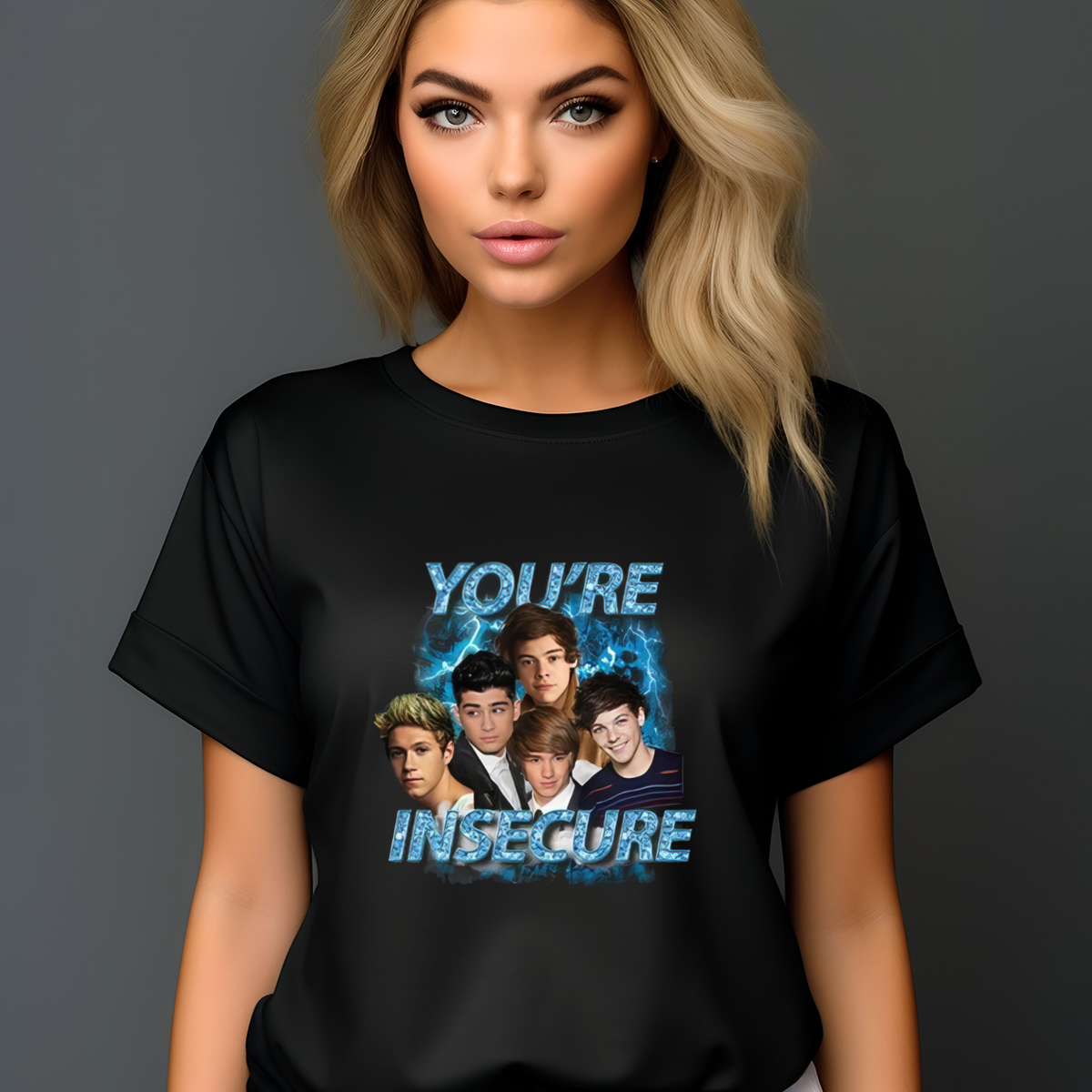 One Direction You're Insecure Shirt-enhance-faceai