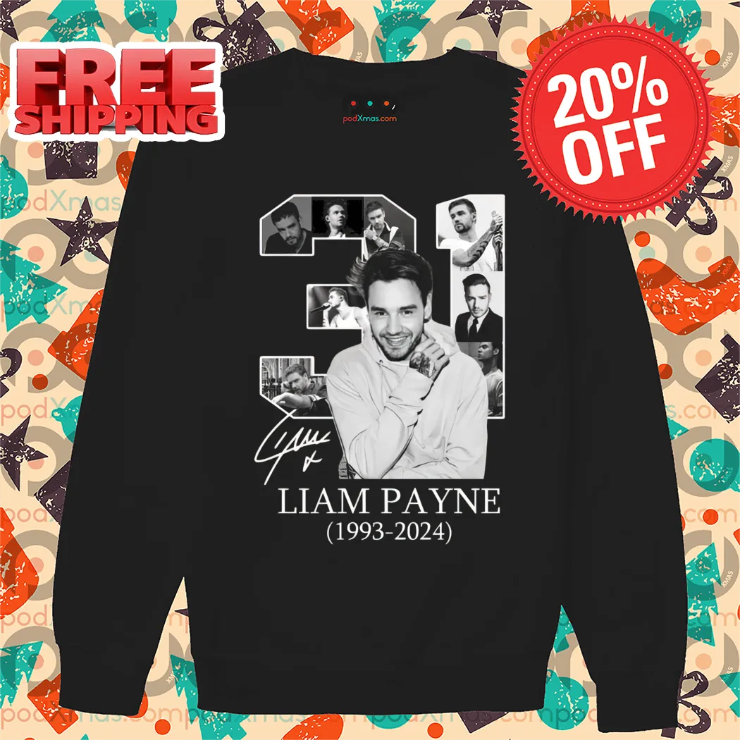 RIP Liam Payne 1993 2024 Signature Shirt-enhance-faceai