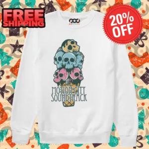 Skull Ice Cream Motion City Soundtrack Shirt-enhance