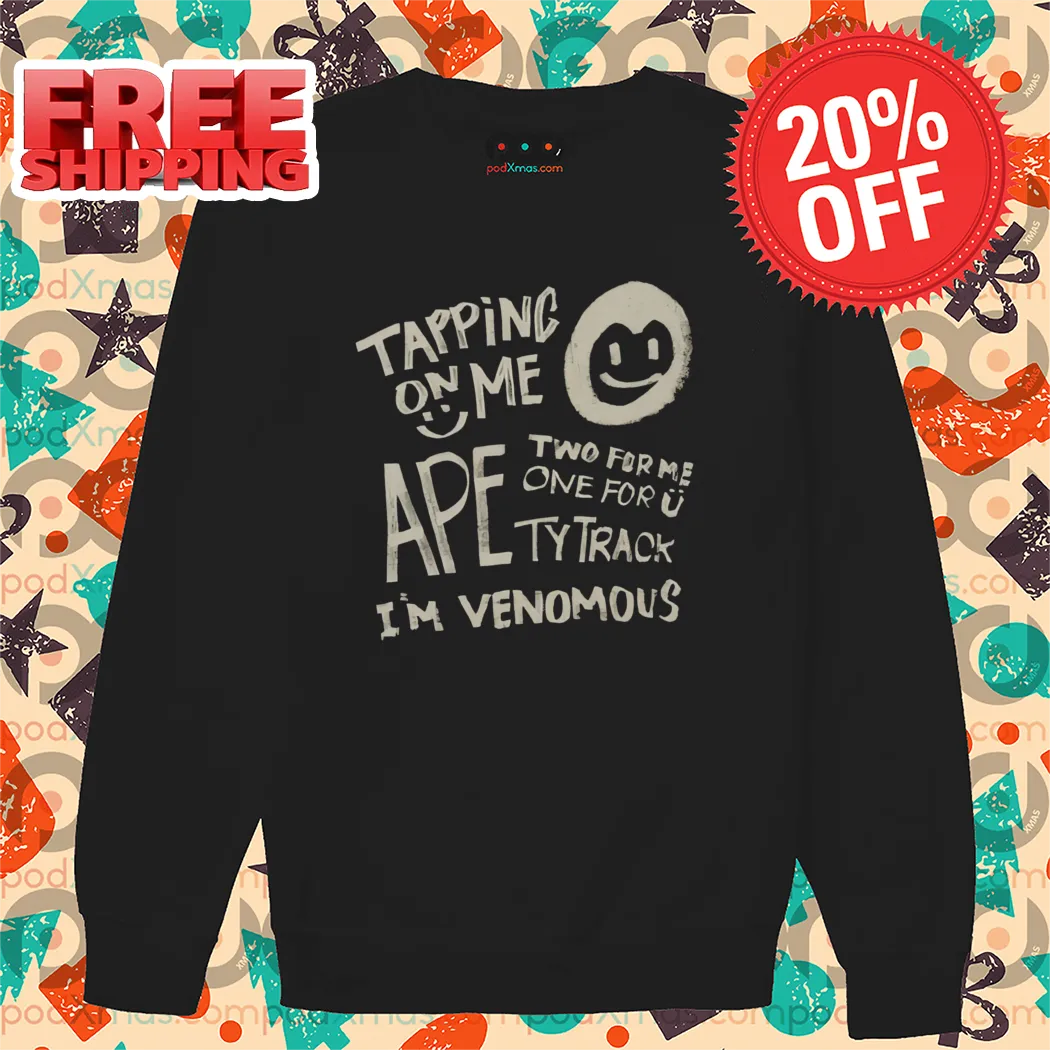 Tapping On Me Are Two For Me One For U Shirt-enhance
