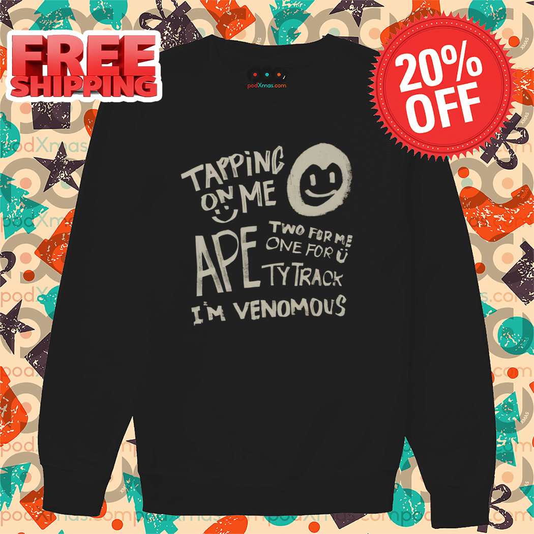 Tapping On Me Are Two For Me One For U Shirt-enhance