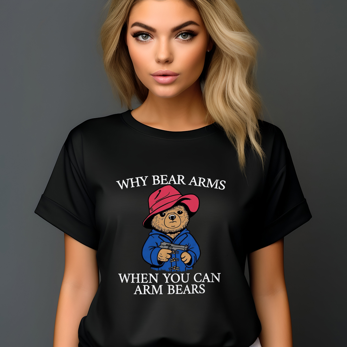 Why Bear Arms When You Can Arm Bears Shirt-enhance