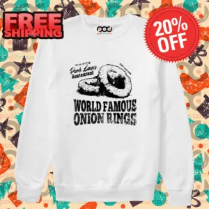 World Famous Onion Rings Vintage 2024 Shirt-enhance