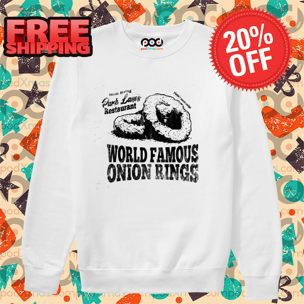 World Famous Onion Rings Vintage 2024 Shirt-enhance
