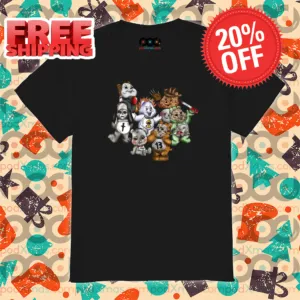 Horror Characters Bears Friday 13th Halloween 2024 Shirt