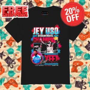 Jey Uso Intercontinental Champions Yeet Signature 2024 Shirt