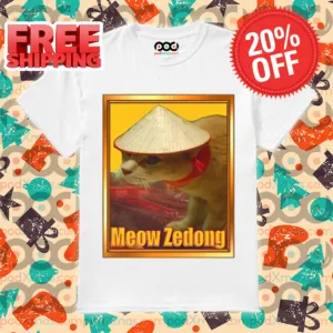 Meow Zedong Meme 2024 Shirt