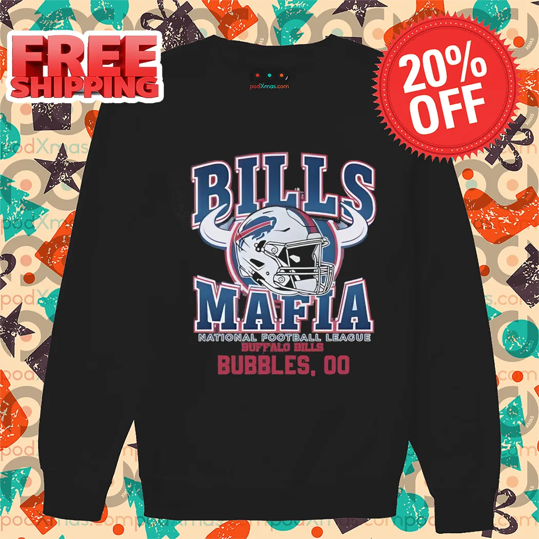 Bills Mafia National Football League Bubbles 2024 Shirt