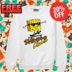 Cheese Skateboarding Shredded Cheese Shirt