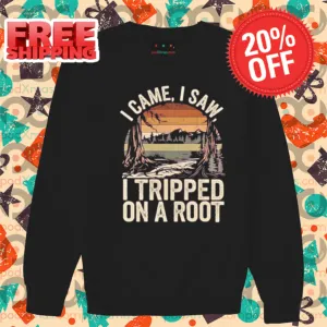 I Came I Saw I Tripped On A Root Retro 2024 Shirt