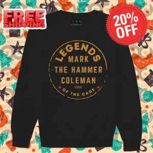 Legends Mark The Hammer Coleman 1996 Of The Cage Shirt