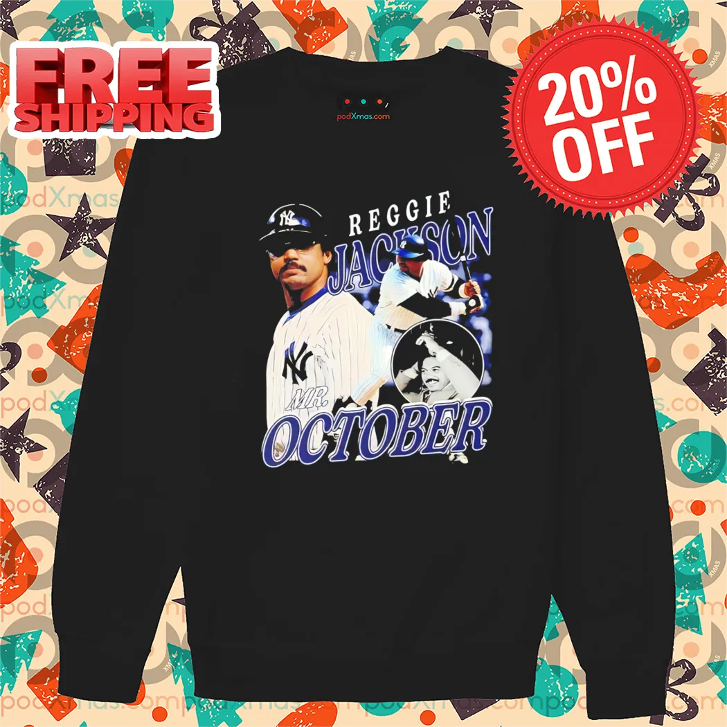Reggie Jackson New York Yankees Mr October 2024 Shirt