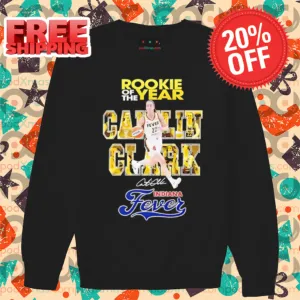 Rookie Of The Year Caitlin Clark Indiana Fever Shirt