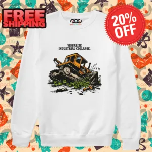 Scoop Truck Visualize Industrial Collapse Shirt