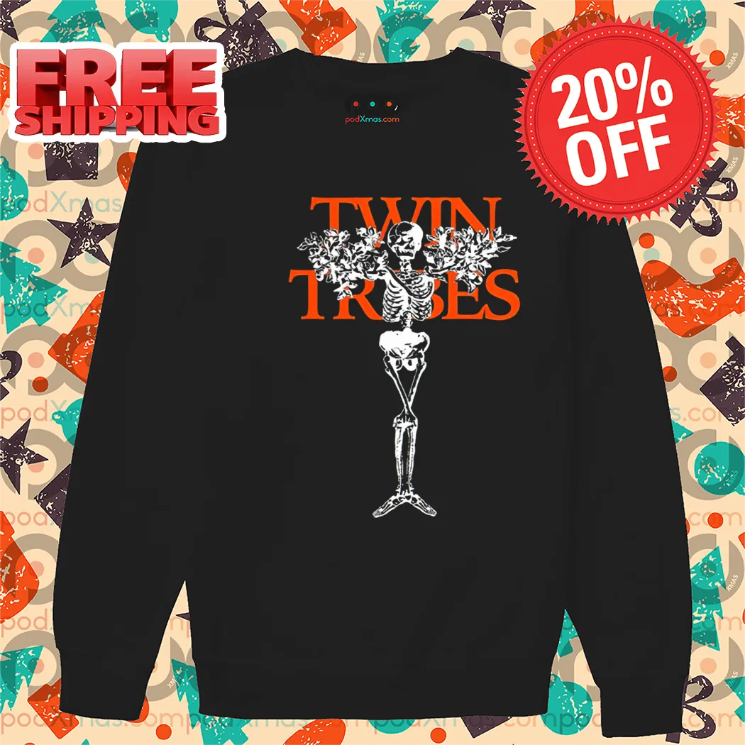 Skeleton Twin Tribes Shirt