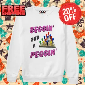 Tricky Triangle Game Beggin' For A Peggin' Shirt