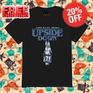 Amon-Ra St. Brown Detroit Upside Down Shirt