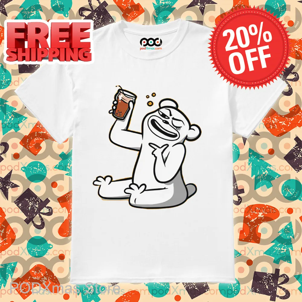 Bear Drinking Beer Shirt