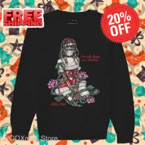 Billie Eilish I'm Only Happy On Christmas 2024 Shirt