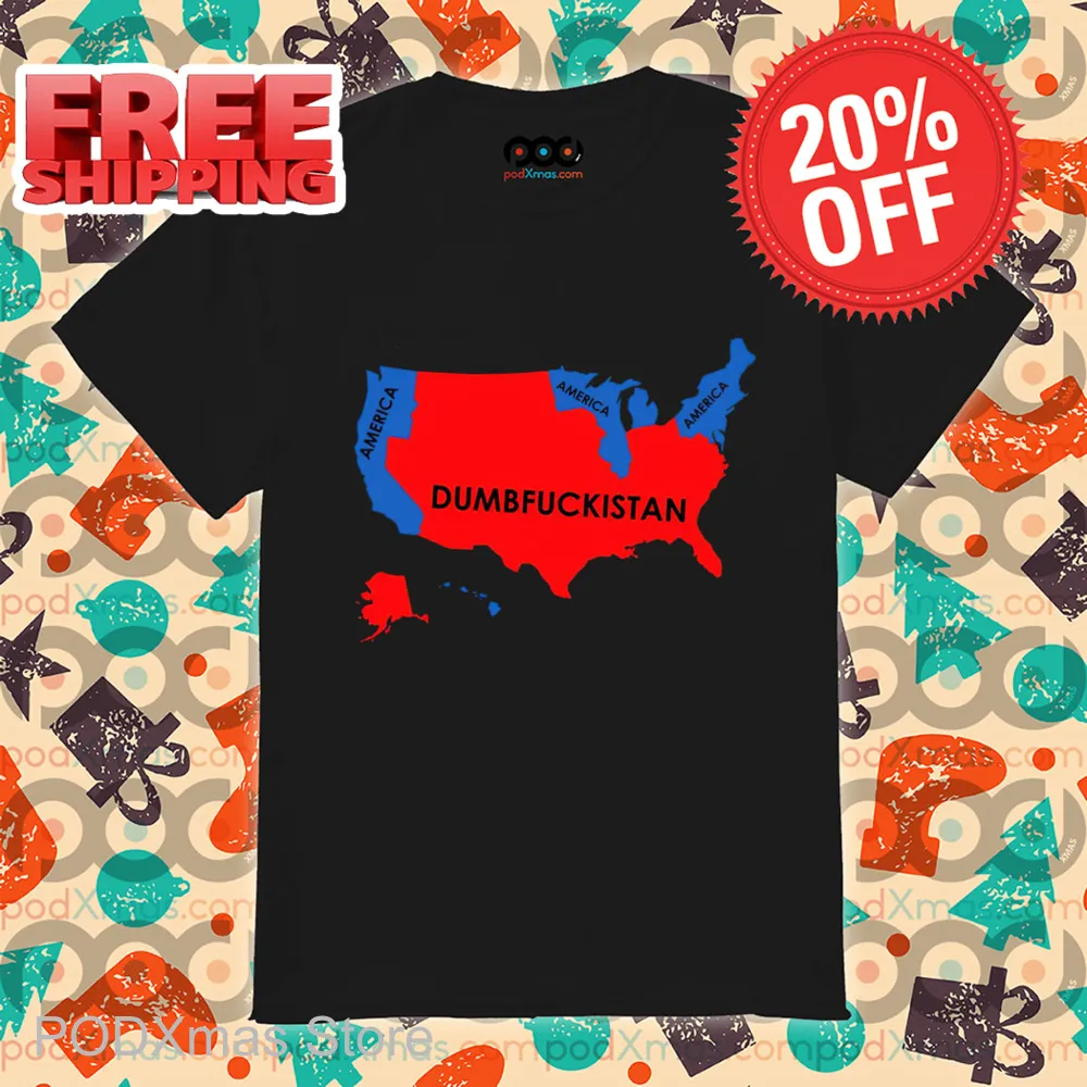 Blue America Red Dumbfuckistan 2024 Shirt