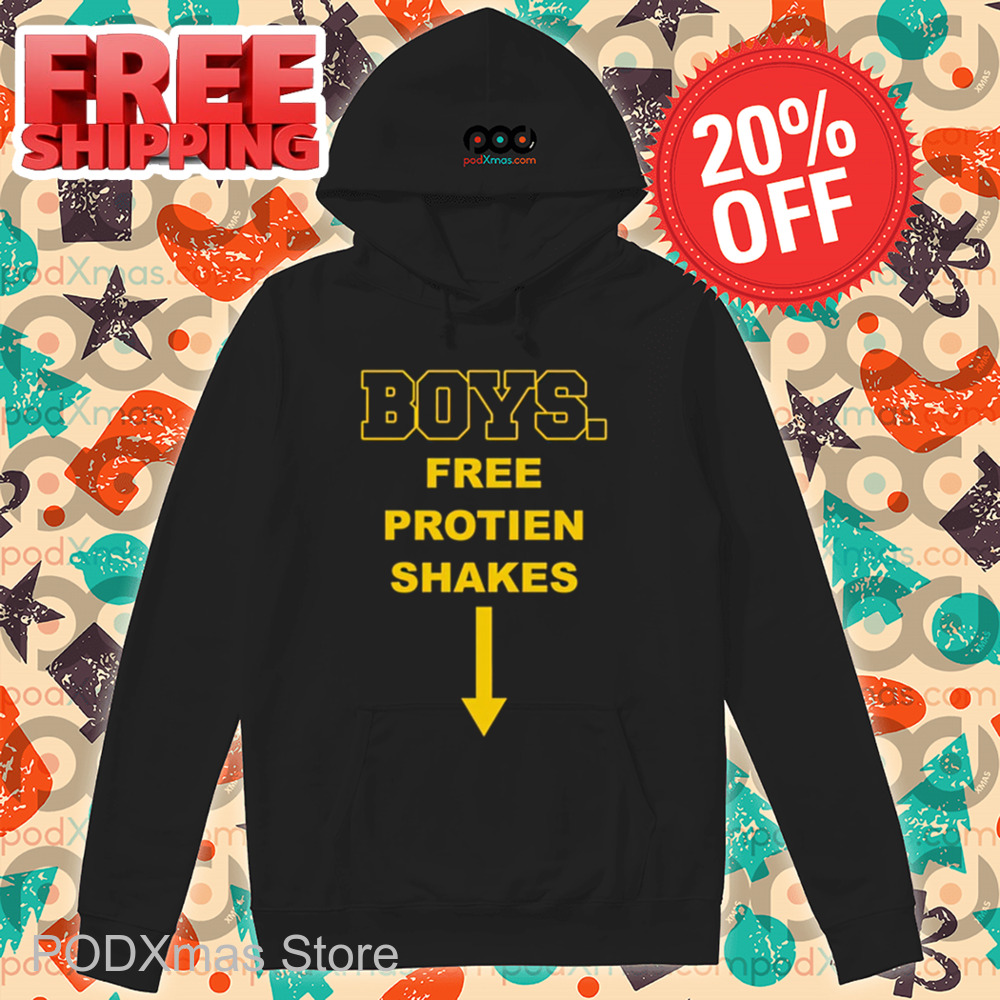 Boys Free Protien Shakes Shirt