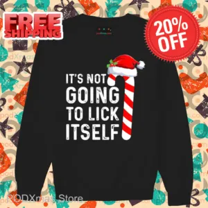 Candy Christmas It's Not Going To Lick Itself Vintage Shirt