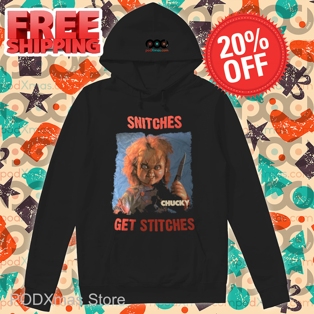 Chucky Snitches Get Stitches Vintage 2024 Shirt