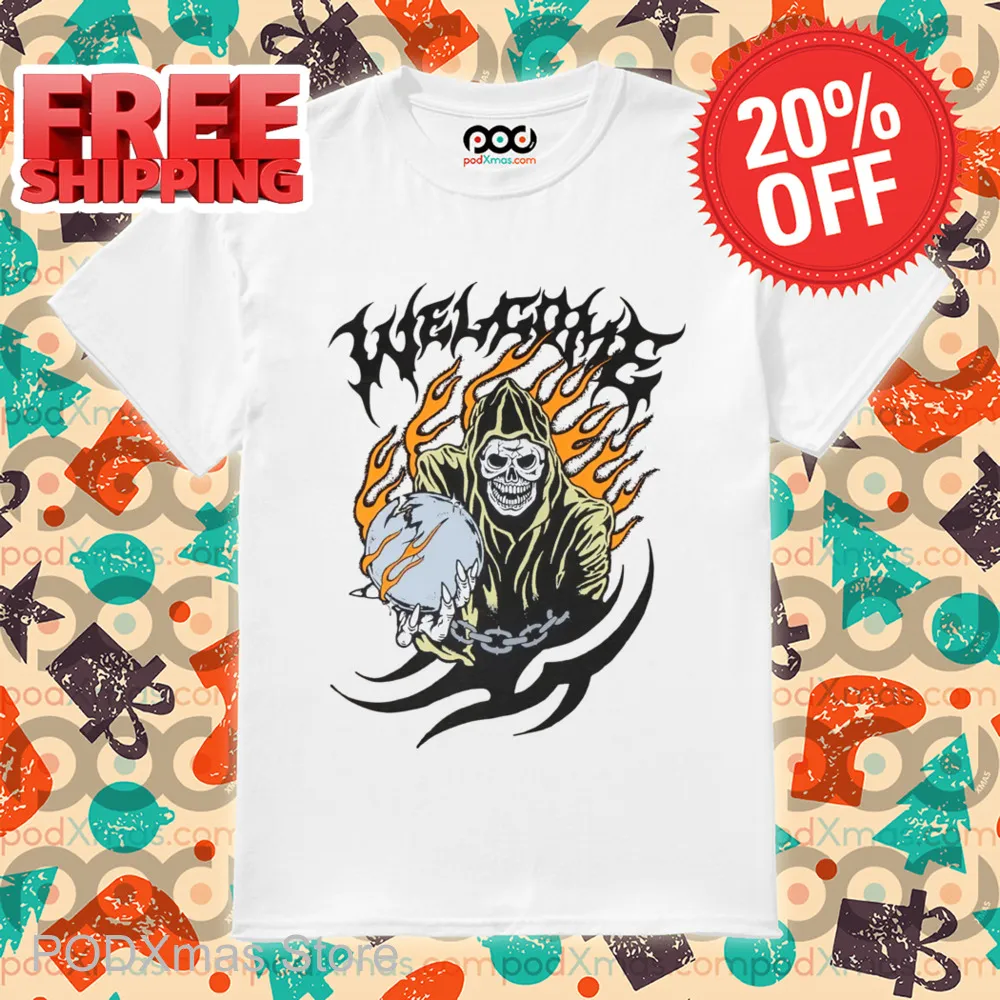 Death Welcome Skateboard 2024 Shirt