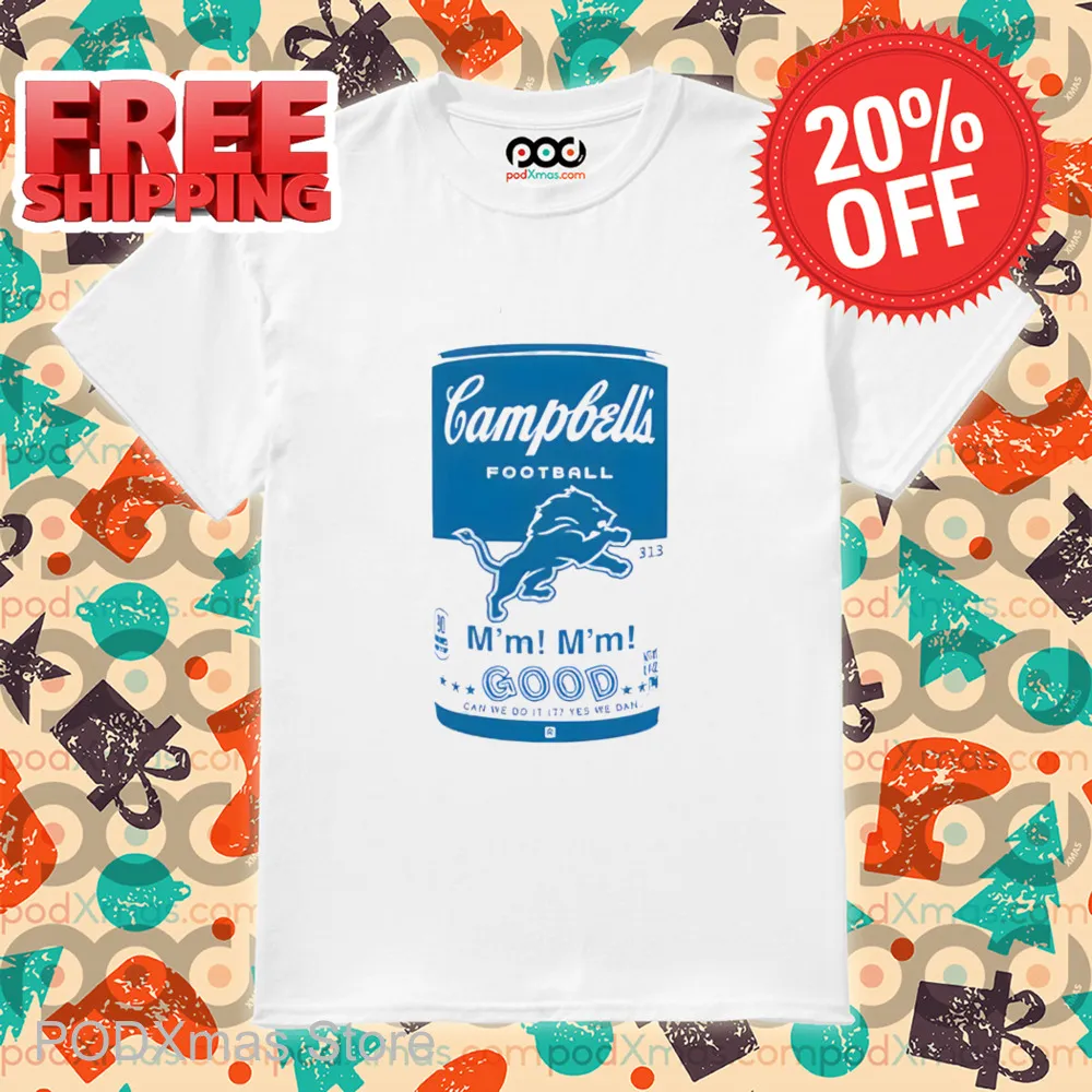 Detroit Lions Campbell Football Good Shirt