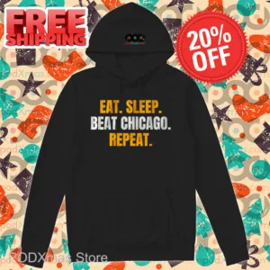 Eat Sleep Beat Chicago Repeat 2024 Shirt