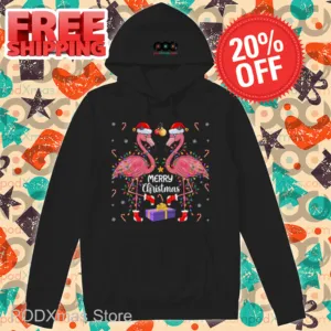 Flamingo Merry Christmas 2024 Shirt