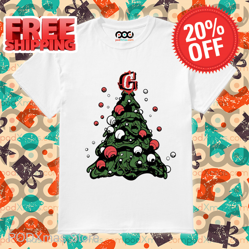 Graffiti Pine Tree Christmas 2024 Shirt