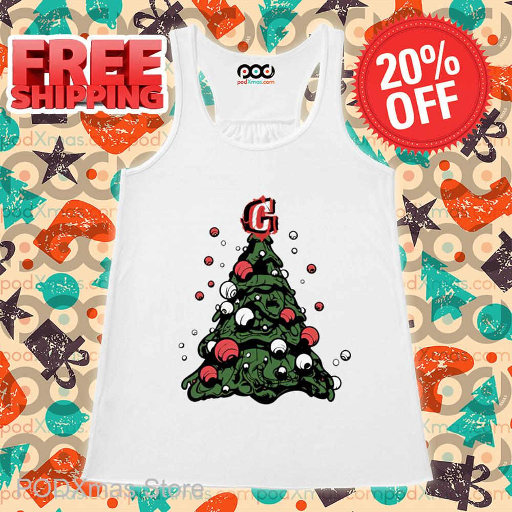 Graffiti Pine Tree Christmas 2024 Shirt